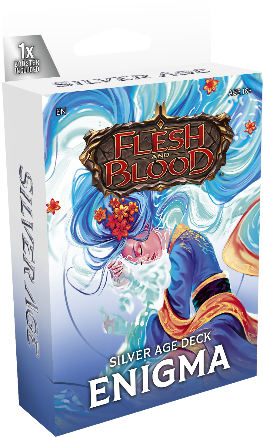 *PREORDER* Flesh & Blood TCG: Silver Age Chapter 2 Deck - Enigma *RELEASE 2/13*