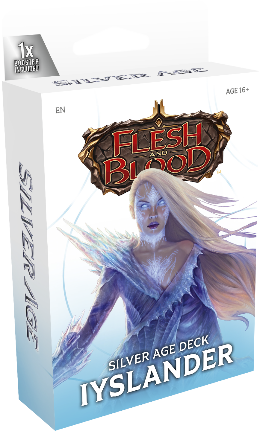 *PREORDER* Flesh & Blood TCG: Silver Age Chapter 1 Deck - Iyslander *RELEASE 2/13*