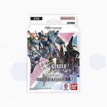 Load image into Gallery viewer, GUNDAM CARD GAME: STARTER DECK: FLASH OF RADIANCE [ST08]
