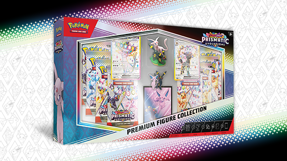 Pokemon TCG: Scarlet & Violet- Prismatic Evolutions Premium Figure Collection